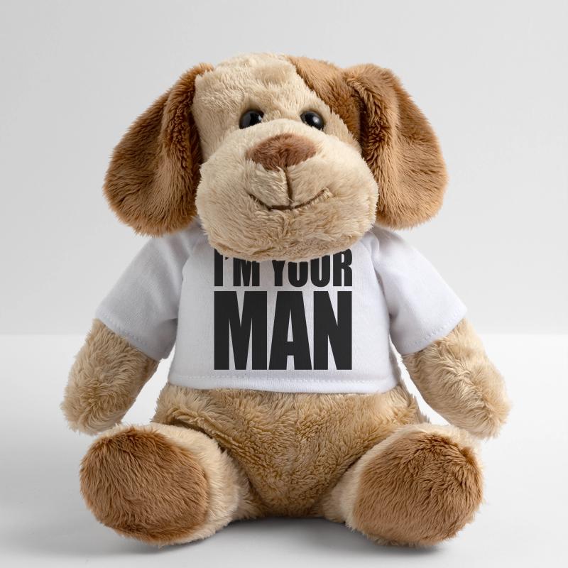 I'm your man Chien en peluche Helge MiniFeet®