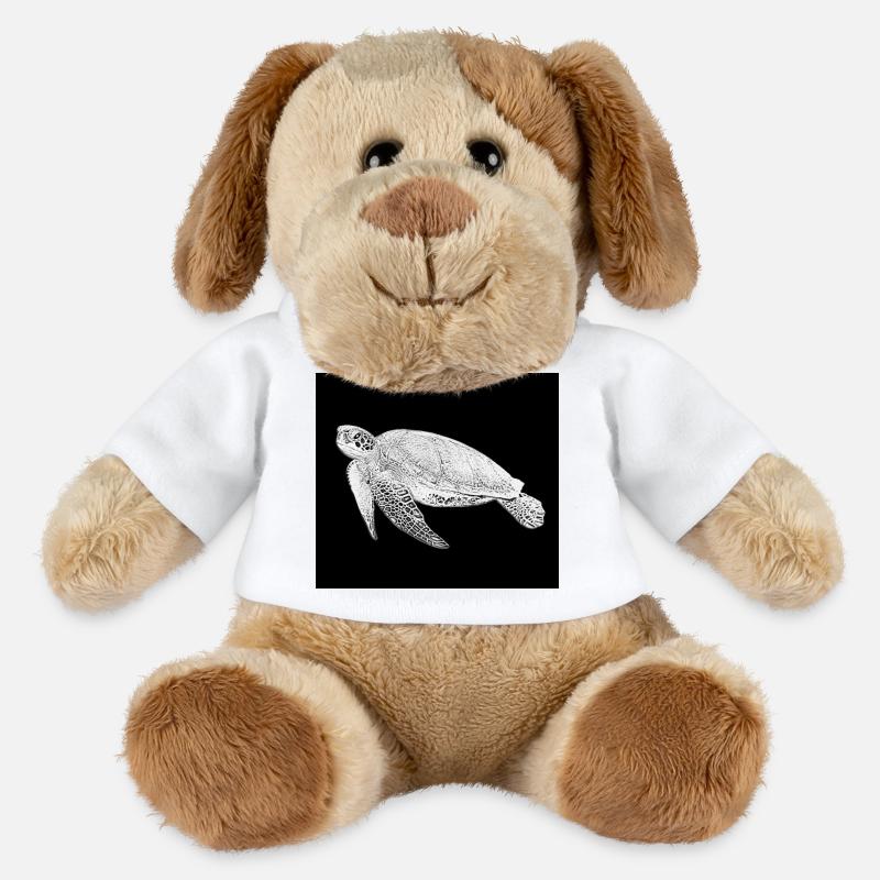 Schildkröte - MiniFeet® Hund Helge - Weiß