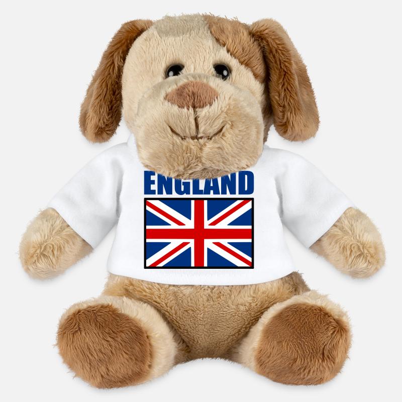 England - MiniFeet® Hund Helge - Weiß