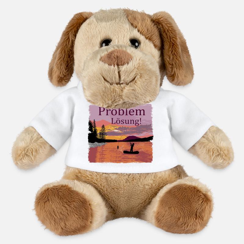Problem Lösung Angeln - MiniFeet® Hund Helge - Weiß