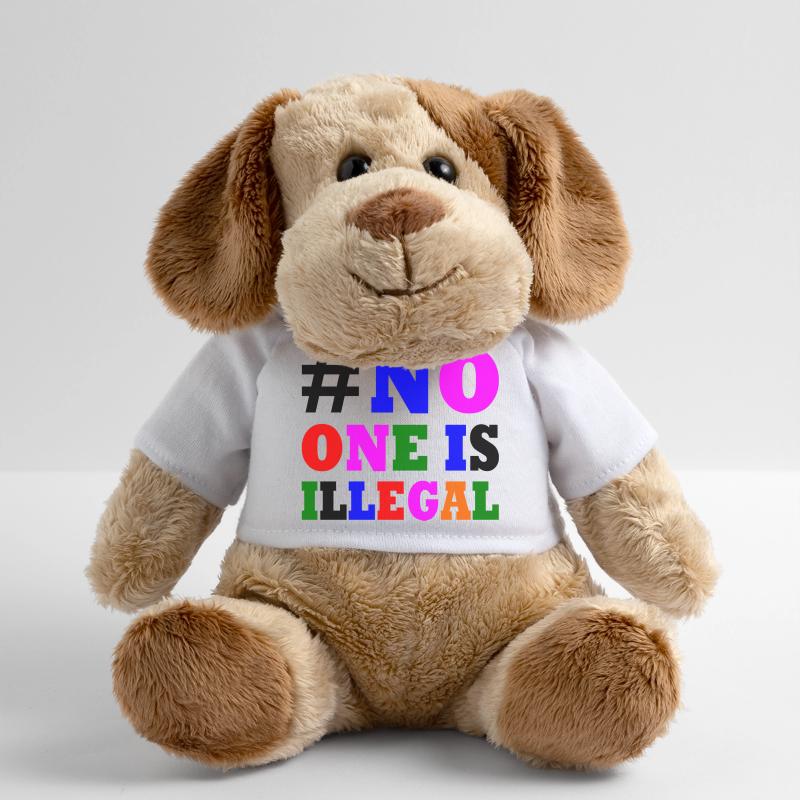 No one is illegal MiniFeet® Hund Helge