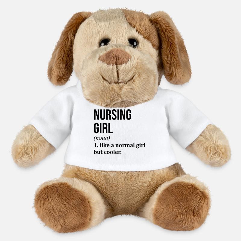 Nurse - MiniFeet® Dog Helge - white