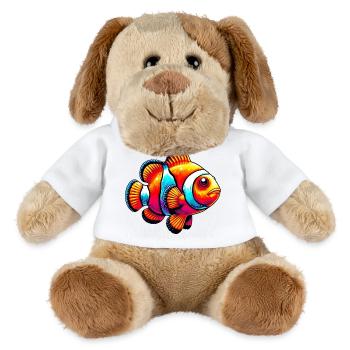 Clownfisch - MiniFeet® Hund Helge - Weiß - Vorne