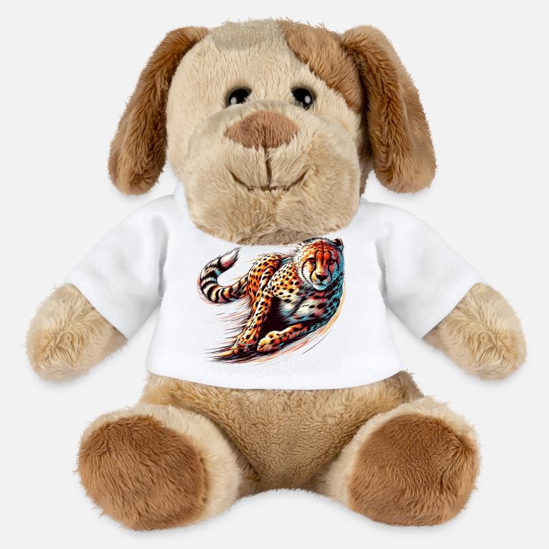 Gepard - MiniFeet® Hund Helge - Weiß