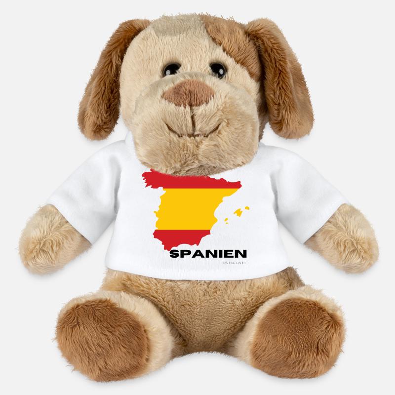 Spanien - MiniFeet® Hund Helge - Weiß