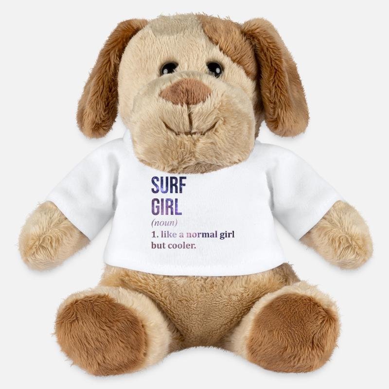Surfing - MiniFeet® Dog Helge - white
