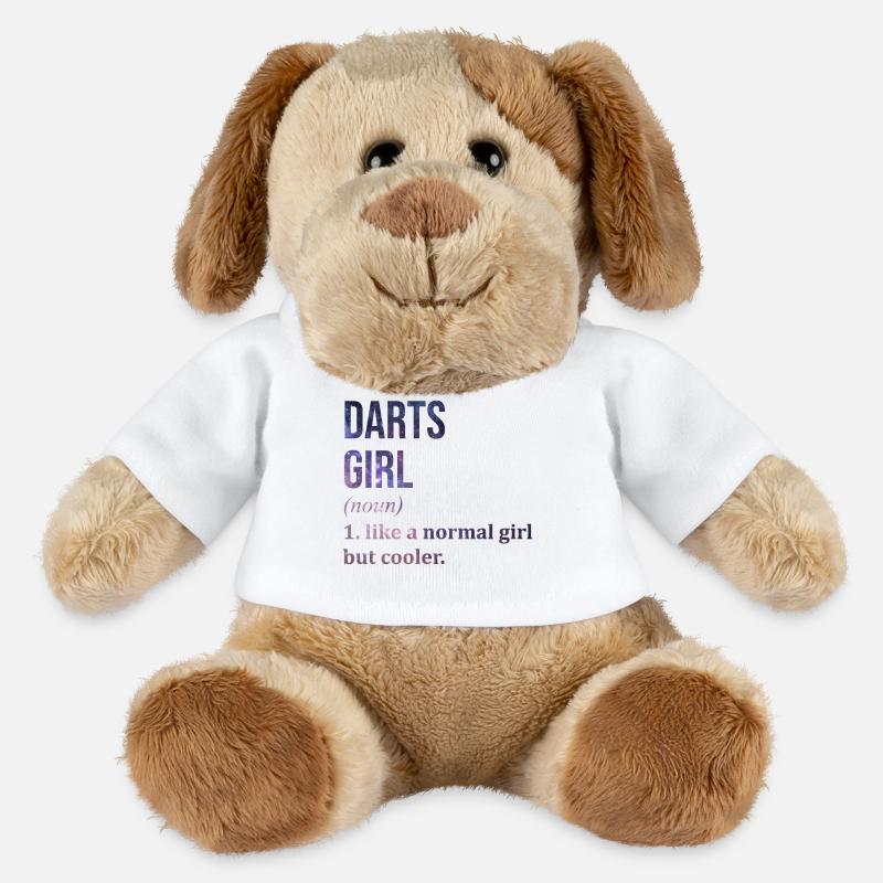 Darts - MiniFeet® Dog Helge - white