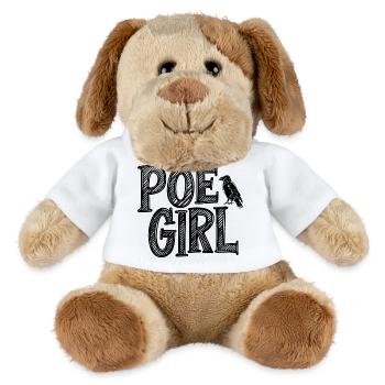 Für Poe-Liebhaberinnen - MiniFeet® Hund Helge - Weiß - Vorne