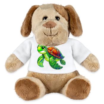 Turtle - MiniFeet® Dog Helge - white - Front