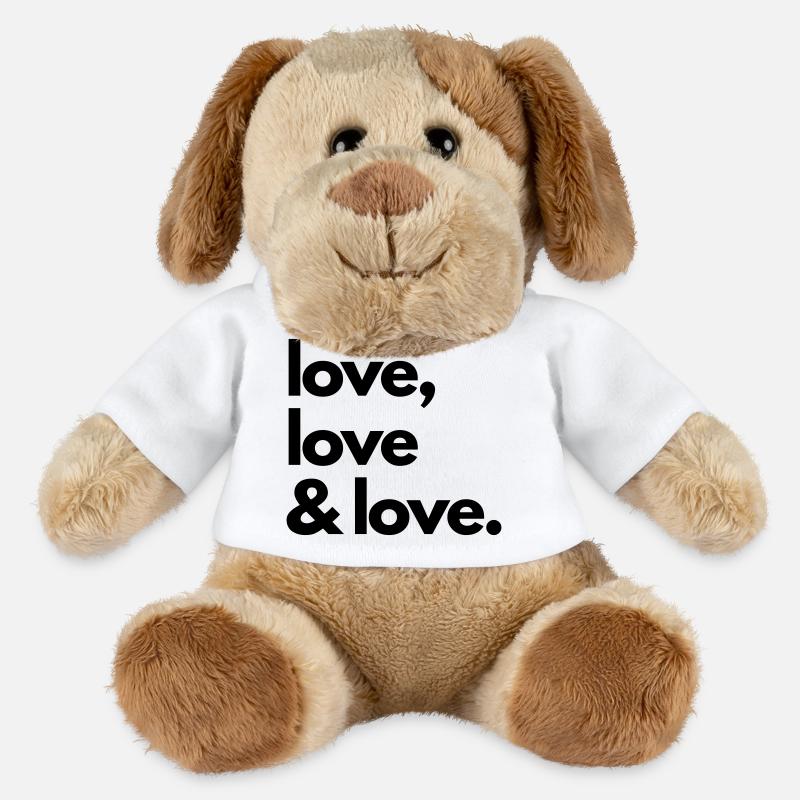 Love Tote Bag Studenten-Kit - MiniFeet® Hund Helge - Weiß