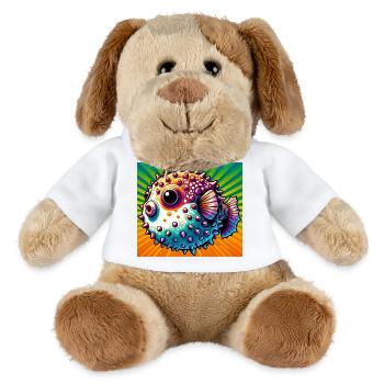 Kugelfisch - MiniFeet® Hund Helge - Weiß - Vorne