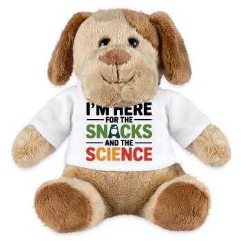 On ne peut pas acheter le bonheur mais on peut acheter des courses - Chien en peluche Helge MiniFeet® - blanc - Devant