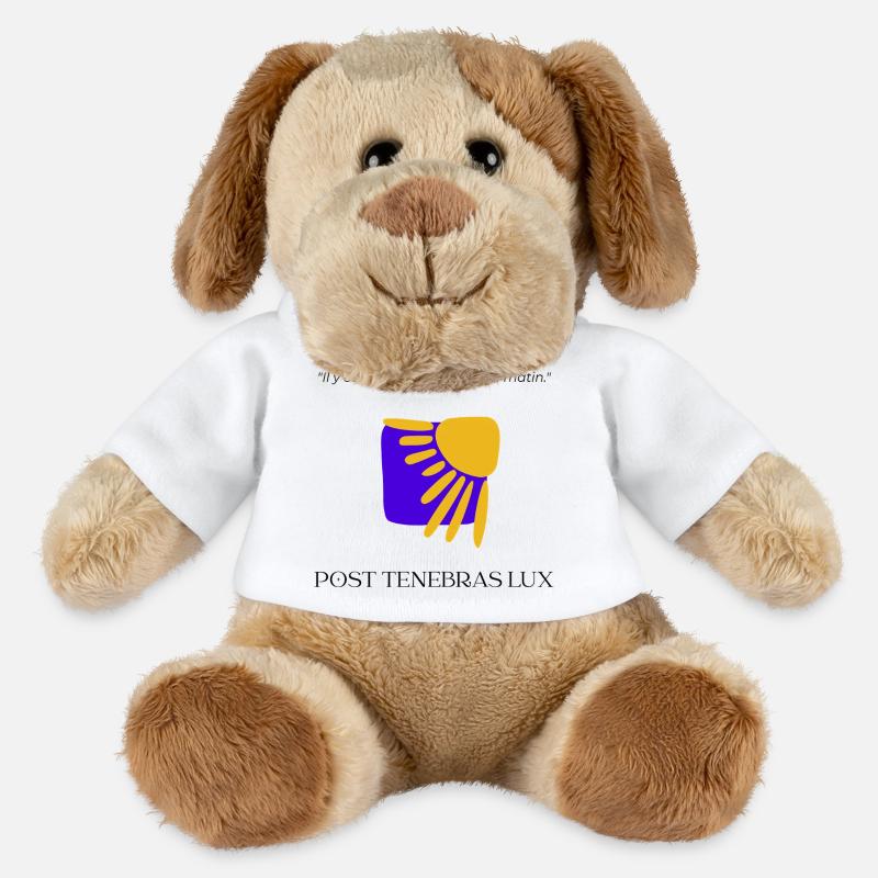 Post Tenebras Lux - MiniFeet® Dog Helge - white