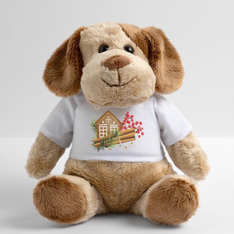 Gingerbread house with cinnamon sticks MiniFeet® Dog Helge