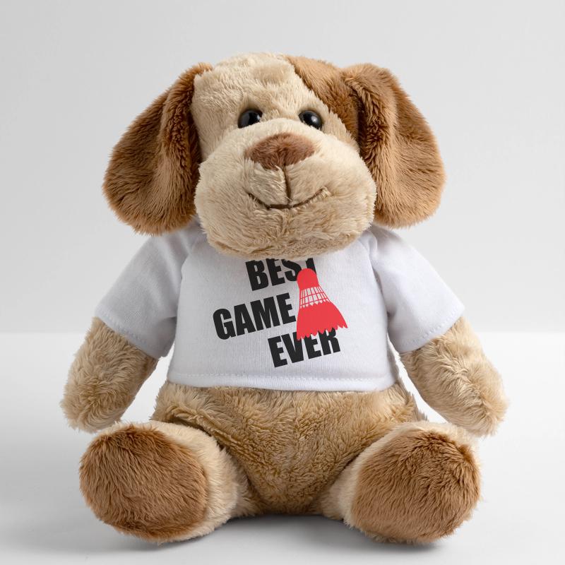 Badminton Best Game Ever Chien en peluche Helge MiniFeet®