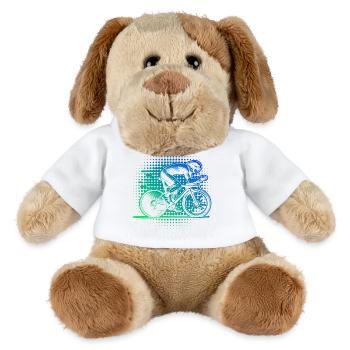 Roadbike Liebe zum Anziehen - MiniFeet® Hund Helge - Weiß - Vorne