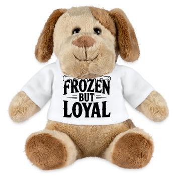 Eingefroren, aber loyal - MiniFeet® Hund Helge - Weiß - Vorne