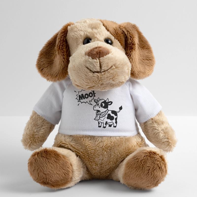 Bulle de dialogue comique Drôle de Vache meugement Chien en peluche Helge MiniFeet®