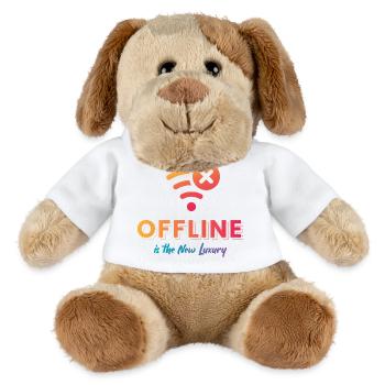 Offline Is The New Luxury - MiniFeet® Dog Helge - white - Front