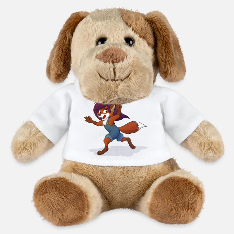 Mistel from Vettirfolk - MiniFeet® Dog Helge - white