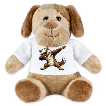 Dabbing Greif - MiniFeet® Hund Helge - Weiß - Vorne