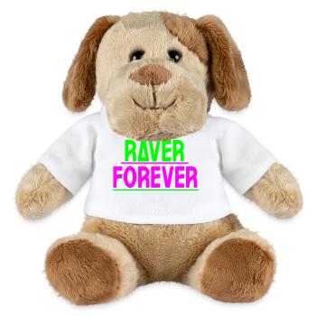 Raver forever - MiniFeet® Dog Helge - white - Front