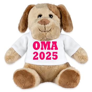Oma 2025 - MiniFeet® Hund Helge - Weiß - Vorne