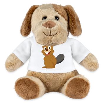 Biber - MiniFeet® Hund Helge - Weiß - Vorne