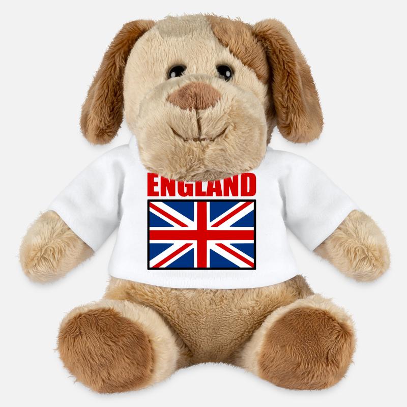 England - MiniFeet® Dog Helge - white