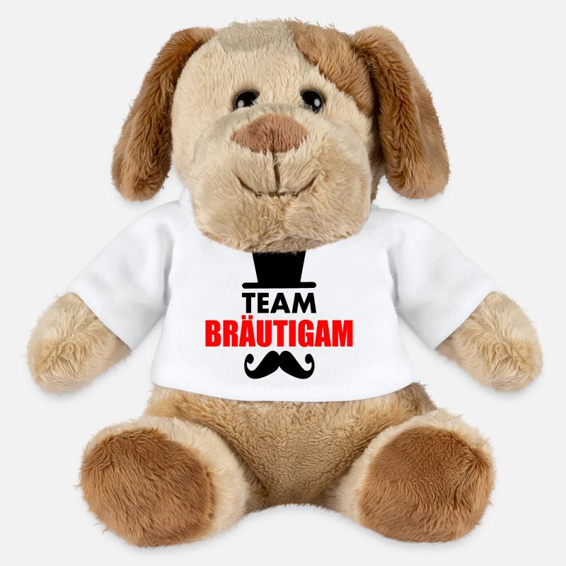 Team bräutigam - MiniFeet® Hund Helge - Weiß
