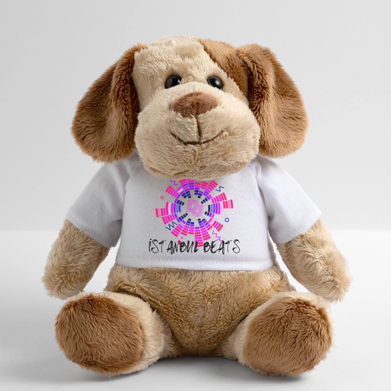 Disco Neon DJ Circle Design MiniFeet® Dog Helge