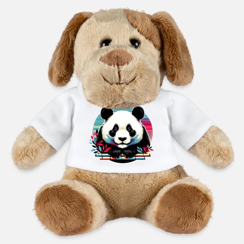 Panda - MiniFeet® Hund Helge - Weiß