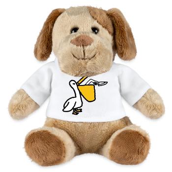 Raubvogel - MiniFeet® Hund Helge - Weiß - Vorne