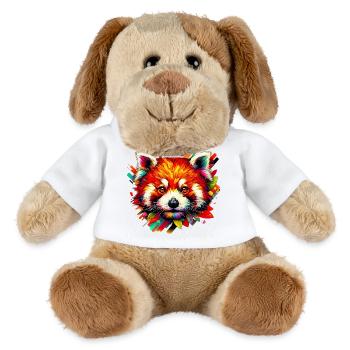 Kleiner Panda - MiniFeet® Hund Helge - Weiß - Vorne