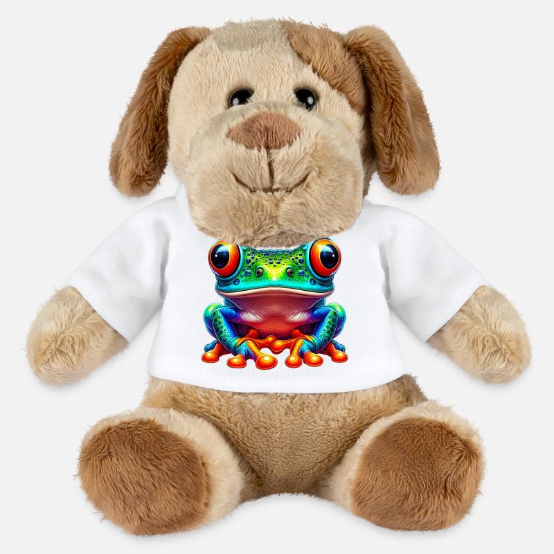 Frosch - MiniFeet® Hund Helge - Weiß