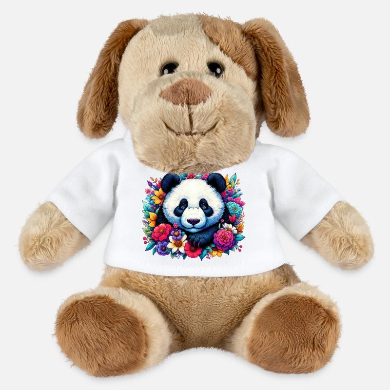 Panda - MiniFeet® Hund Helge - Weiß