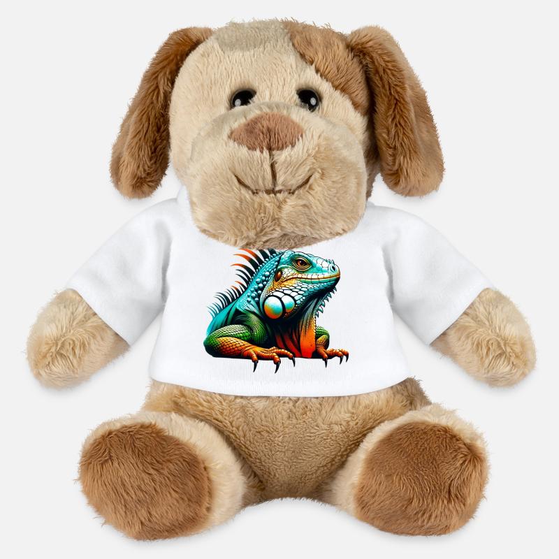 Leguan - MiniFeet® Hund Helge - Weiß