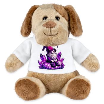 Gnome - Chien en peluche Helge MiniFeet® - blanc - Devant