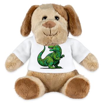 Dinosaurier - MiniFeet® Hund Helge - Weiß - Vorne