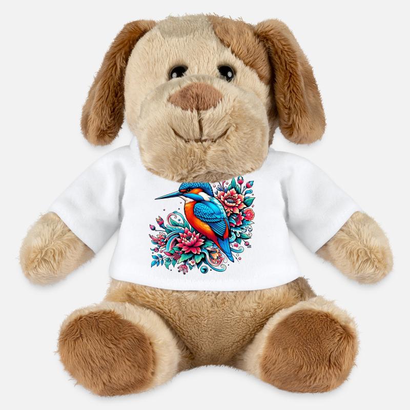 Eisvogel - MiniFeet® Hund Helge - Weiß