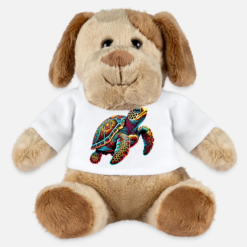 Schildkröte - MiniFeet® Hund Helge - Weiß