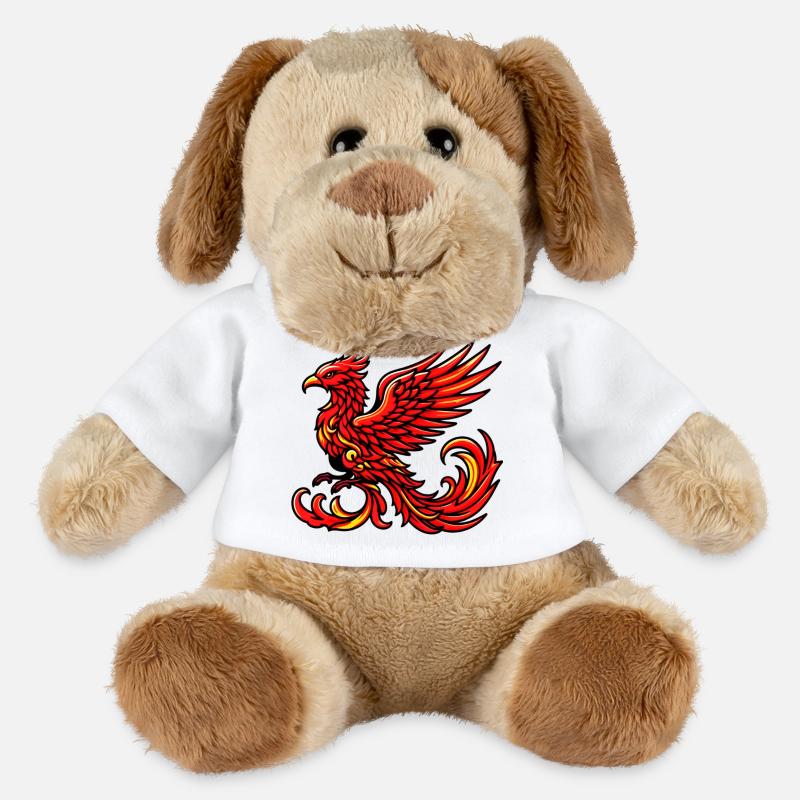 Red Phoenix - MiniFeet® Dog Helge - white
