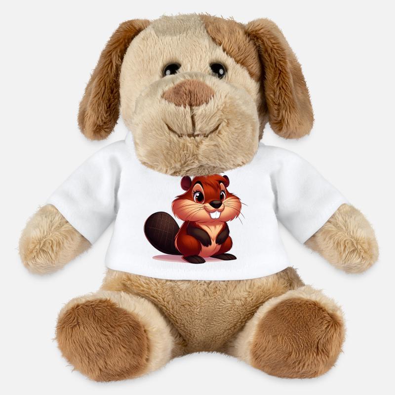 Bieber - MiniFeet® Hund Helge - Weiß