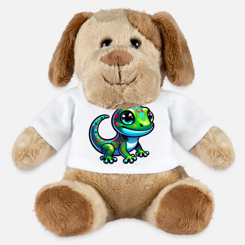 Gecko - MiniFeet® Hund Helge - Weiß