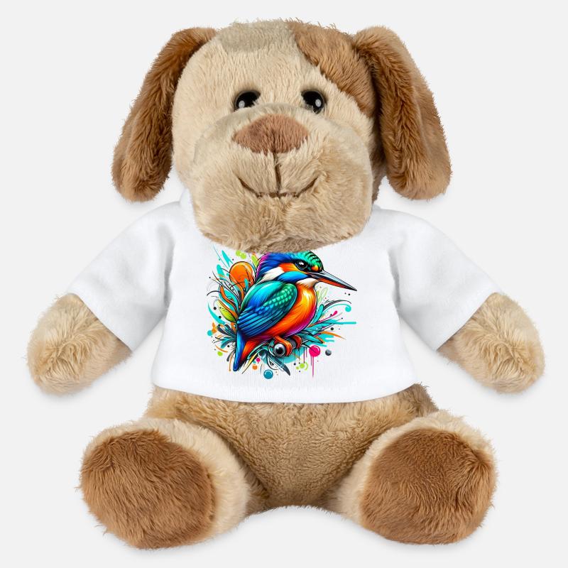 Eisvogel - MiniFeet® Hund Helge - Weiß