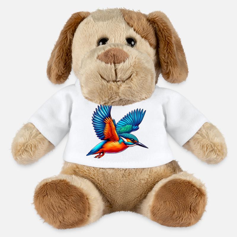 Eisvogel - MiniFeet® Hund Helge - Weiß