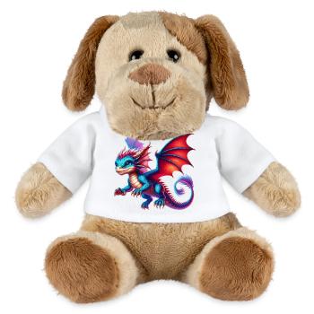 Drache - MiniFeet® Hund Helge - Weiß - Vorne