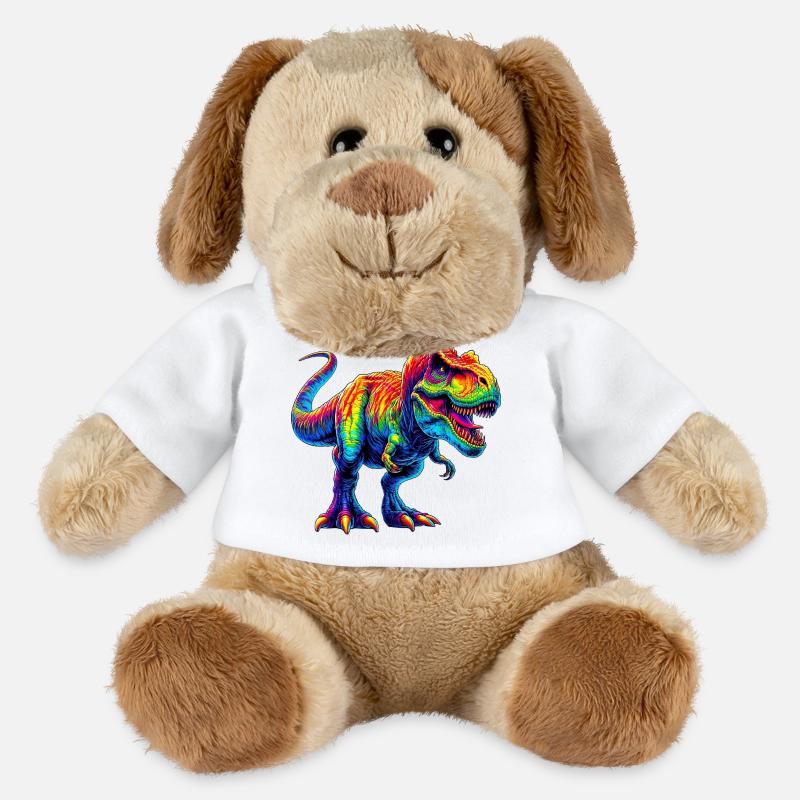 Dinosaurier - MiniFeet® Hund Helge - Weiß