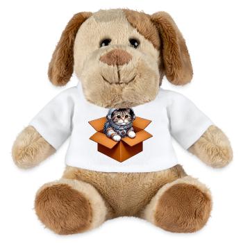 Astronaut Katze - MiniFeet® Hund Helge - Weiß - Vorne