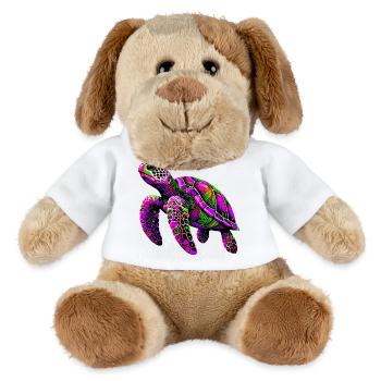 Schildkröte - MiniFeet® Hund Helge - Weiß - Vorne